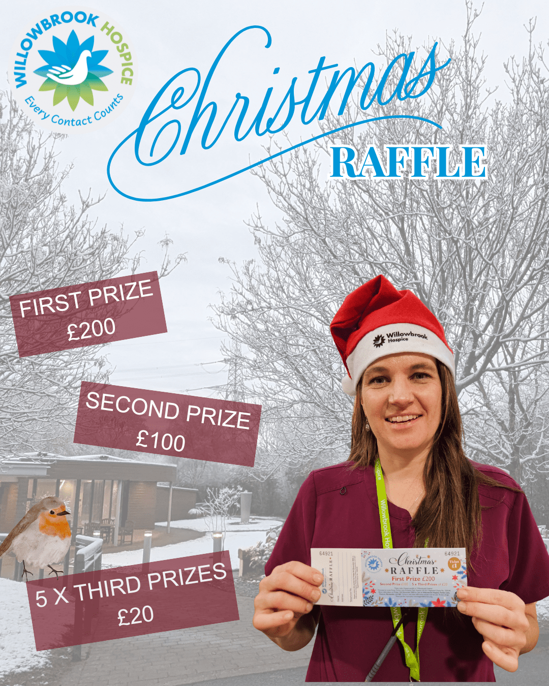 Springbrook Raffle Winners Be in it to win it – and stand with Willowbrook Hospice this winter ...