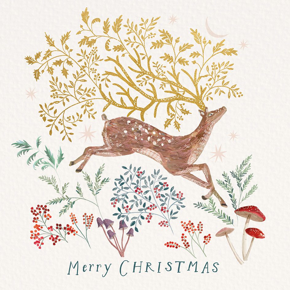 Leaping Stag